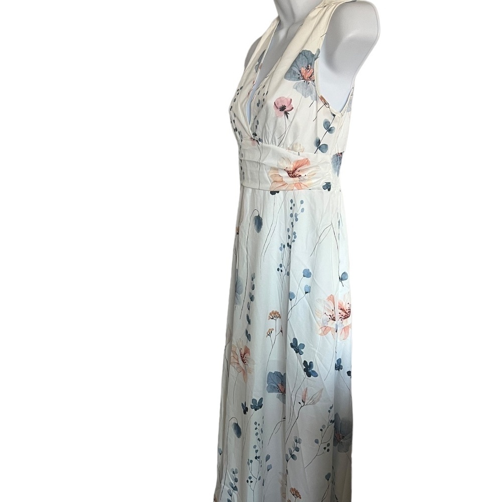 Shein | White Floral Maxi Dress | NWOT - Picture 4 of 7